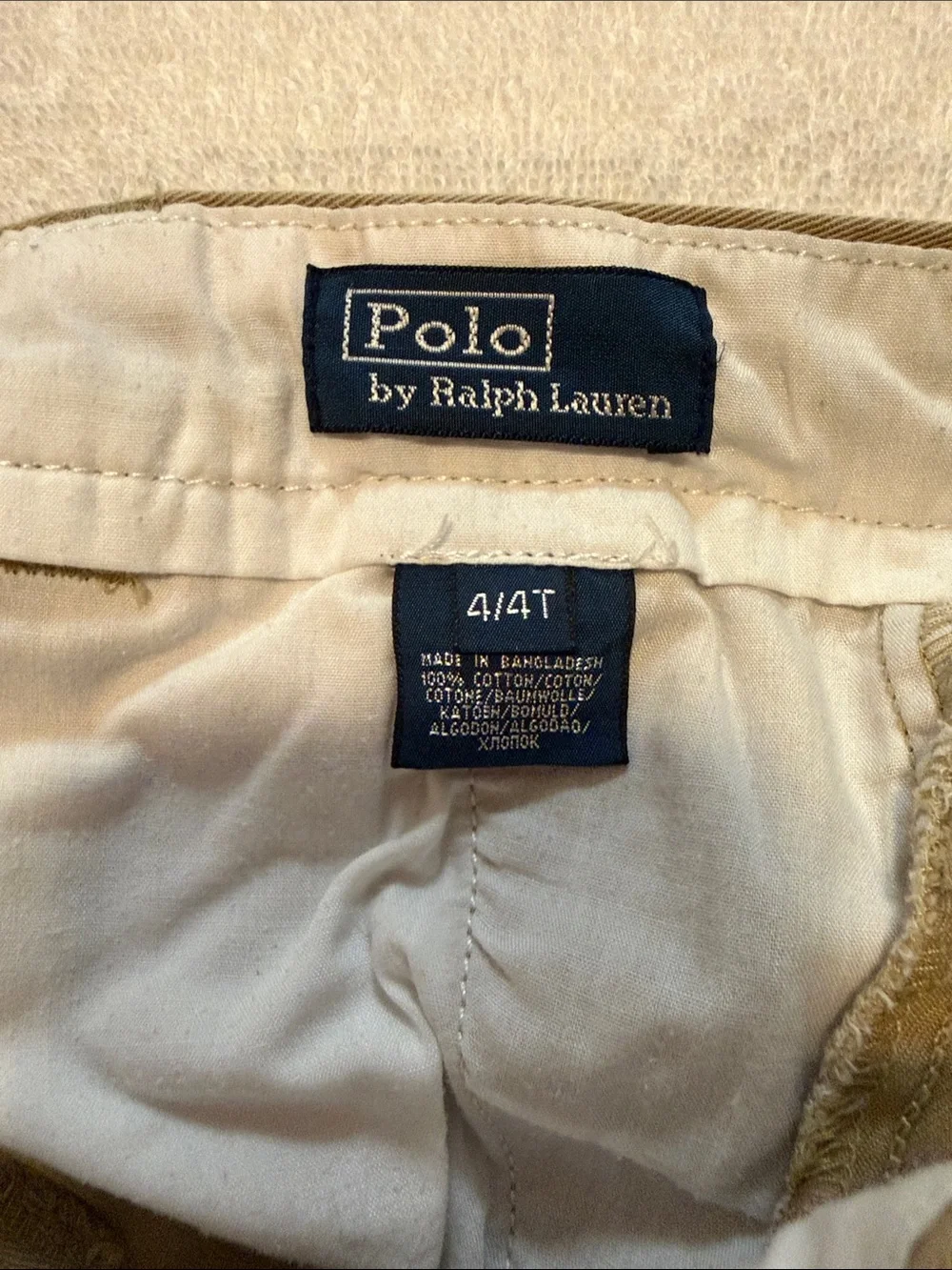 Ralph Lauren Kids Khaki Shorts